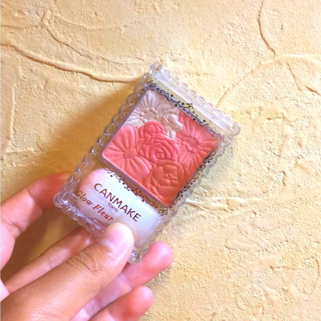 グロウフルールチークス/キャンメイク/パウダーチークを使ったクチコミ(1枚目)