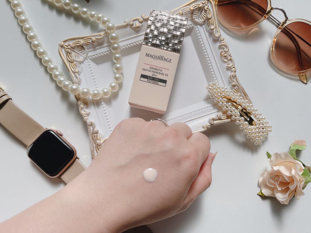 ドラマティックスキンセンサーベース EX/マキアージュ/化粧下地を使ったクチコミ（2枚目）