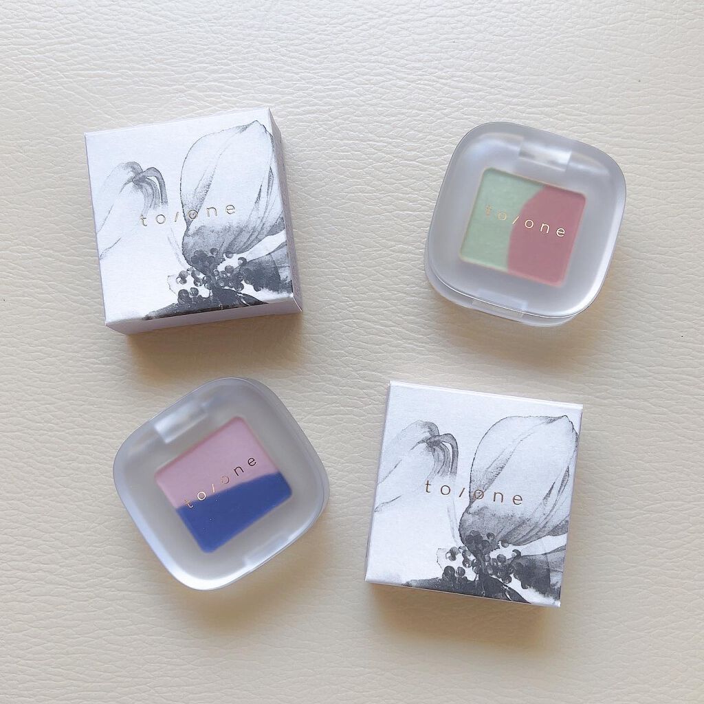 ペタル フロート アイシャドウ/to/one/アイシャドウパレットを使ったクチコミ（2枚目）