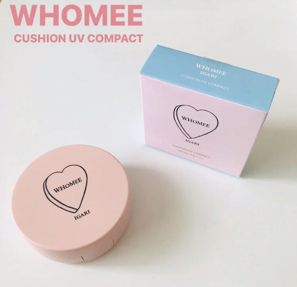 クッションUVパクト ホワイト/WHOMEE/化粧下地を使ったクチコミ（1枚目）