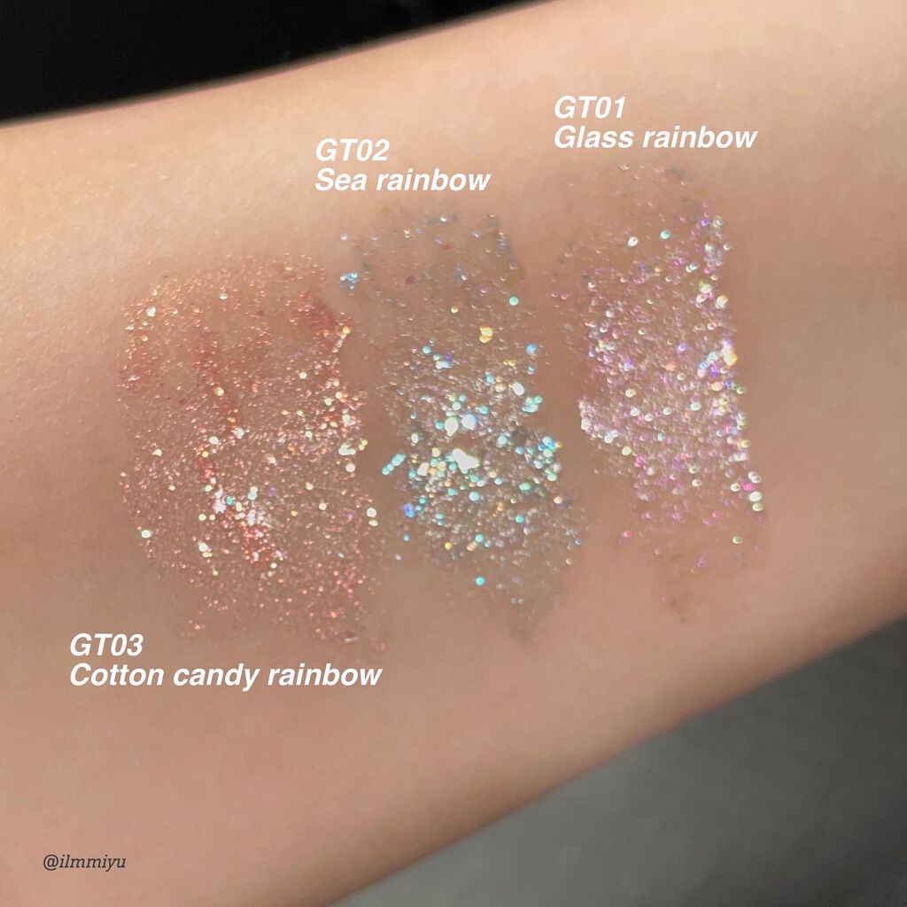 パールブリーアイグリッター/BLACK ROUGE/グリッターを使ったクチコミ(9枚目)