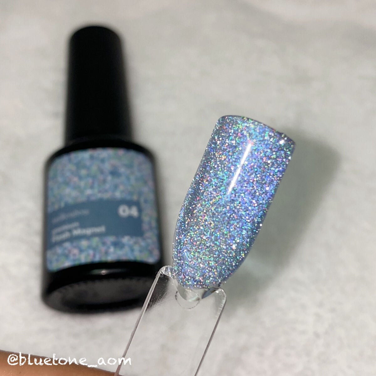 プレミアムフラッシュマグネットジェル/ネイル工房/ジェルネイルを使ったクチコミ(6枚目)