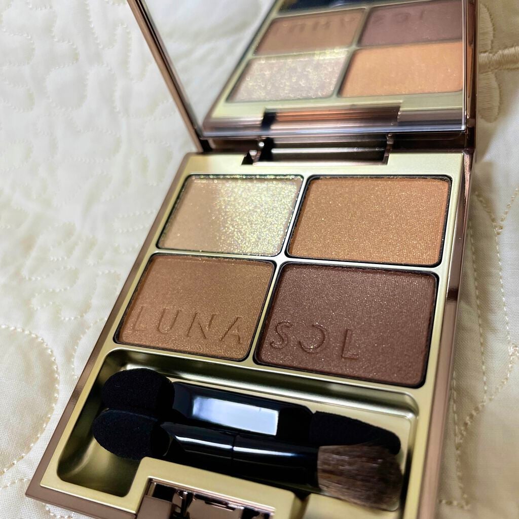 スキンモデリングアイズ/LUNASOL/アイシャドウパレットを使ったクチコミ(3枚目)