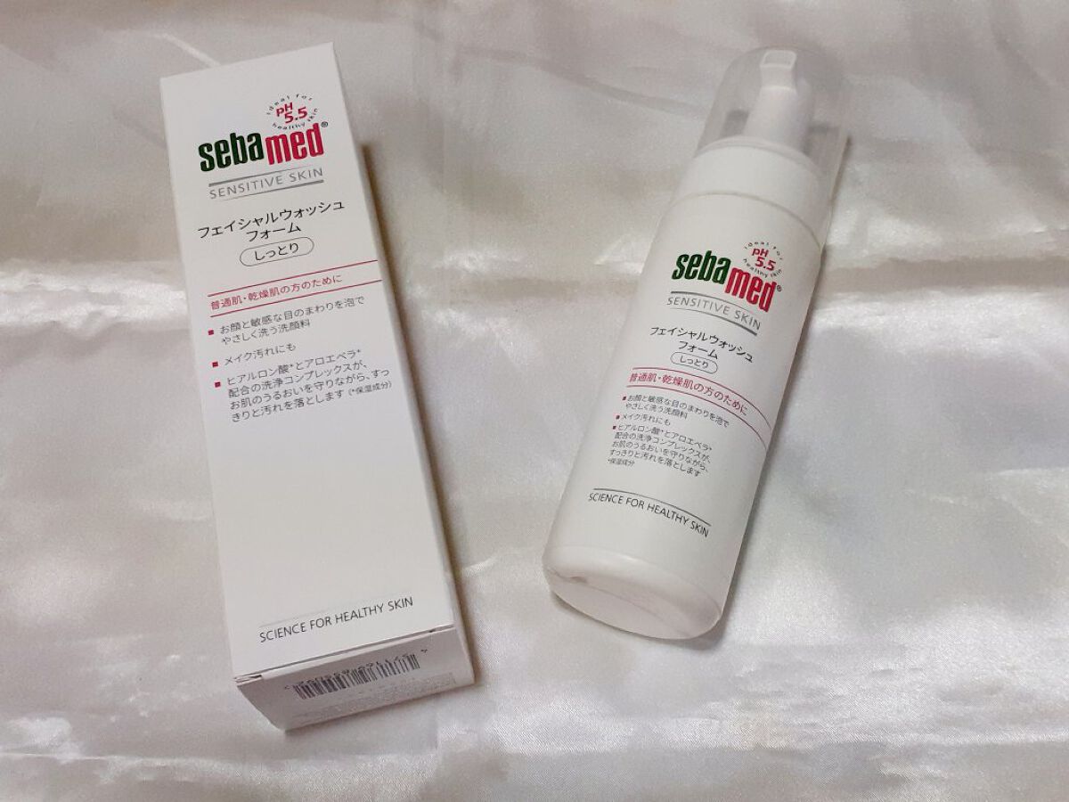 フェイシャルウォッシュフォーム(しっとり)/セバメド/洗顔フォームを使ったクチコミ（1枚目）