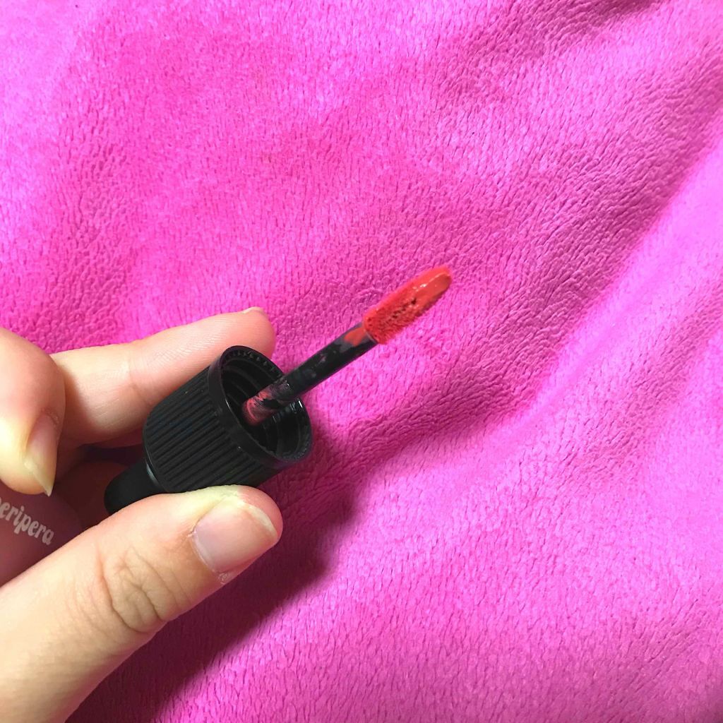 インク エアリー ベルベット/PERIPERA/口紅を使ったクチコミ(2枚目)