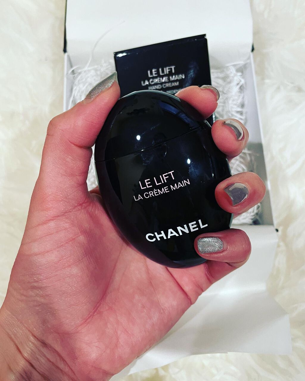 ル リフト ラ クレーム マン/CHANEL/ハンドクリームを使ったクチコミ(1枚目)