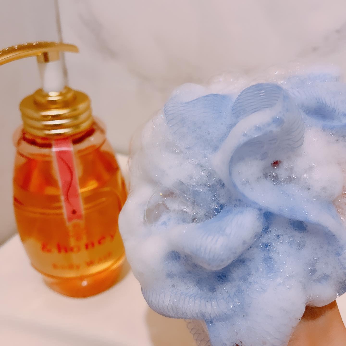 メルティモイスト ジェルボディウォッシュ/&honey/ボディソープを使ったクチコミ（3枚目）