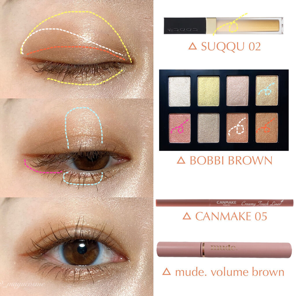 クリーミータッチライナー/キャンメイク/ジェルアイライナーを使ったクチコミ（2枚目）