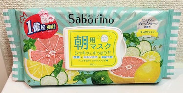 目ざまシート 爽やか果実のすっきりタイプ 32枚入/サボリーノ/シートマスク・パックを使ったクチコミ（1枚目）