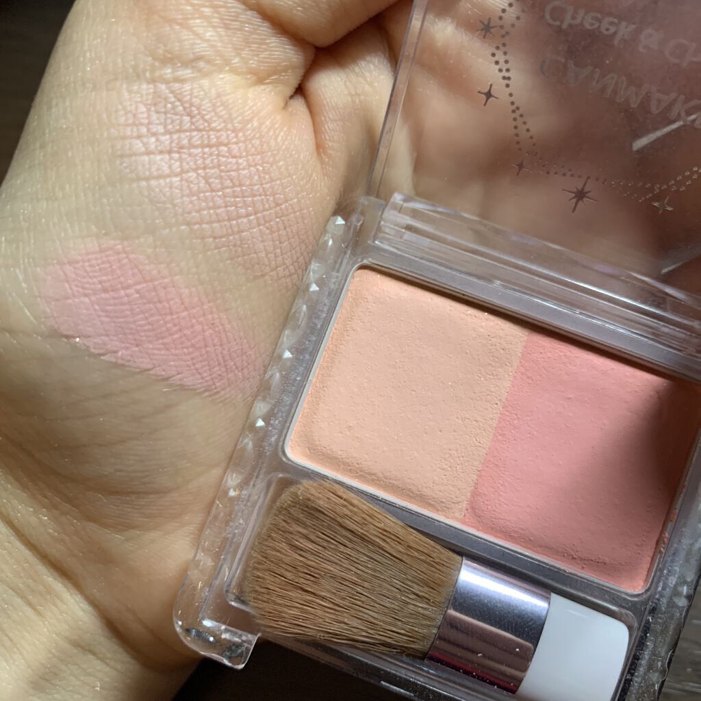 チーク&チーク/キャンメイク/パウダーチークを使ったクチコミ（2枚目）