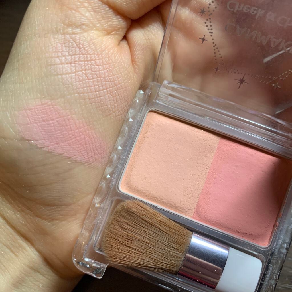 チーク&チーク/キャンメイク/パウダーチークを使ったクチコミ(2枚目)