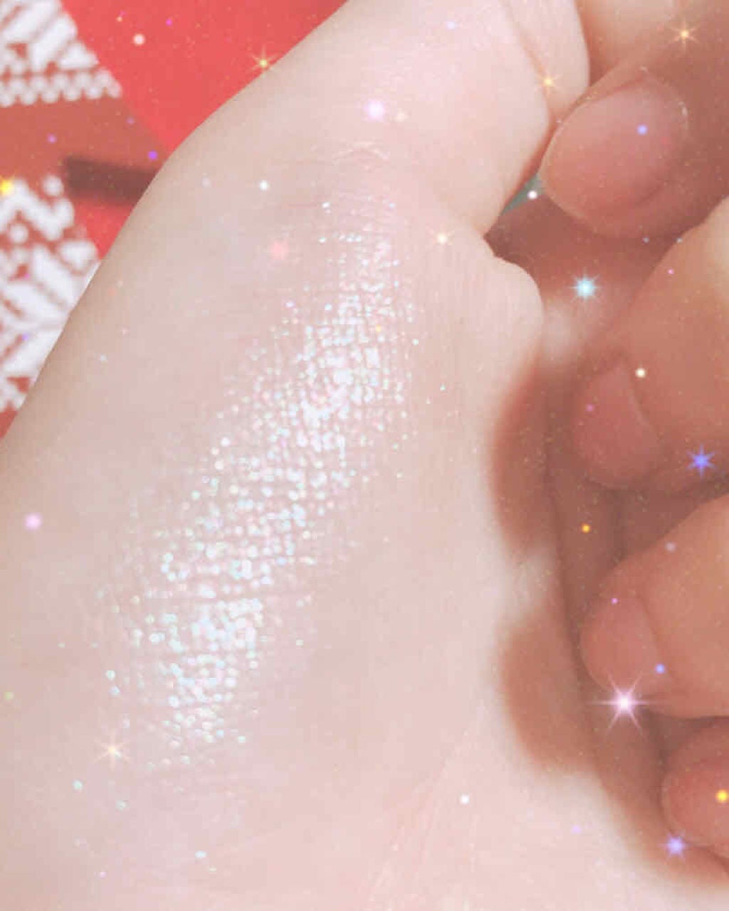 グリッタープリズム シャドウ/MISSHA/グリッターを使ったクチコミ(4枚目)