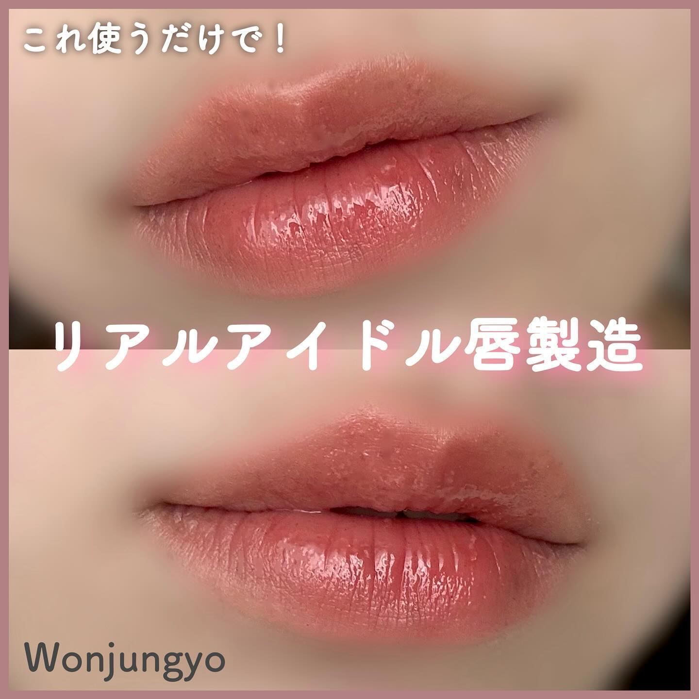 ウォンジョンヨ モイストリッププライマー　/Wonjungyo/リップオイルを使ったクチコミ（1枚目）