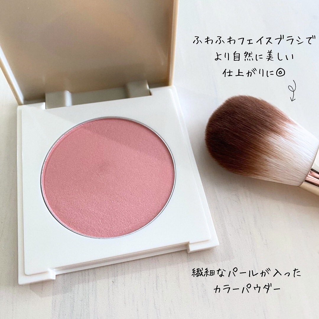 カバーマーク ライティング カラー パウダー/COVERMARK/パウダーチークを使ったクチコミ(2枚目)