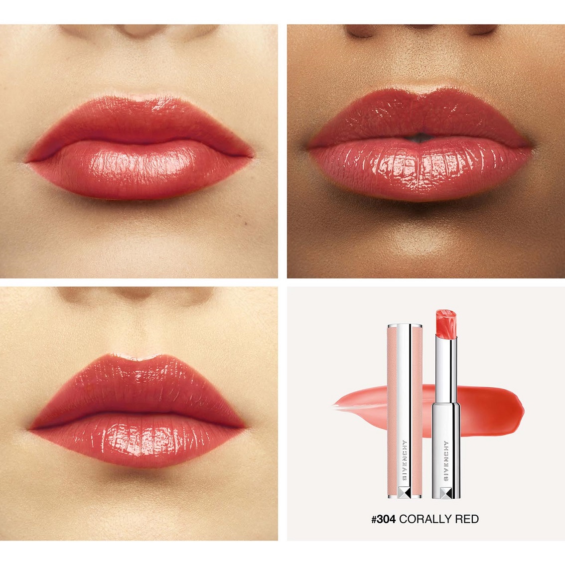 ローズ・パーフェクト・リキッド/GIVENCHY/口紅を使ったクチコミ（3枚目）