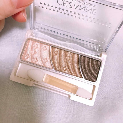 トーンアップアイシャドウ/CEZANNE/アイシャドウパレットを使ったクチコミ(2枚目)