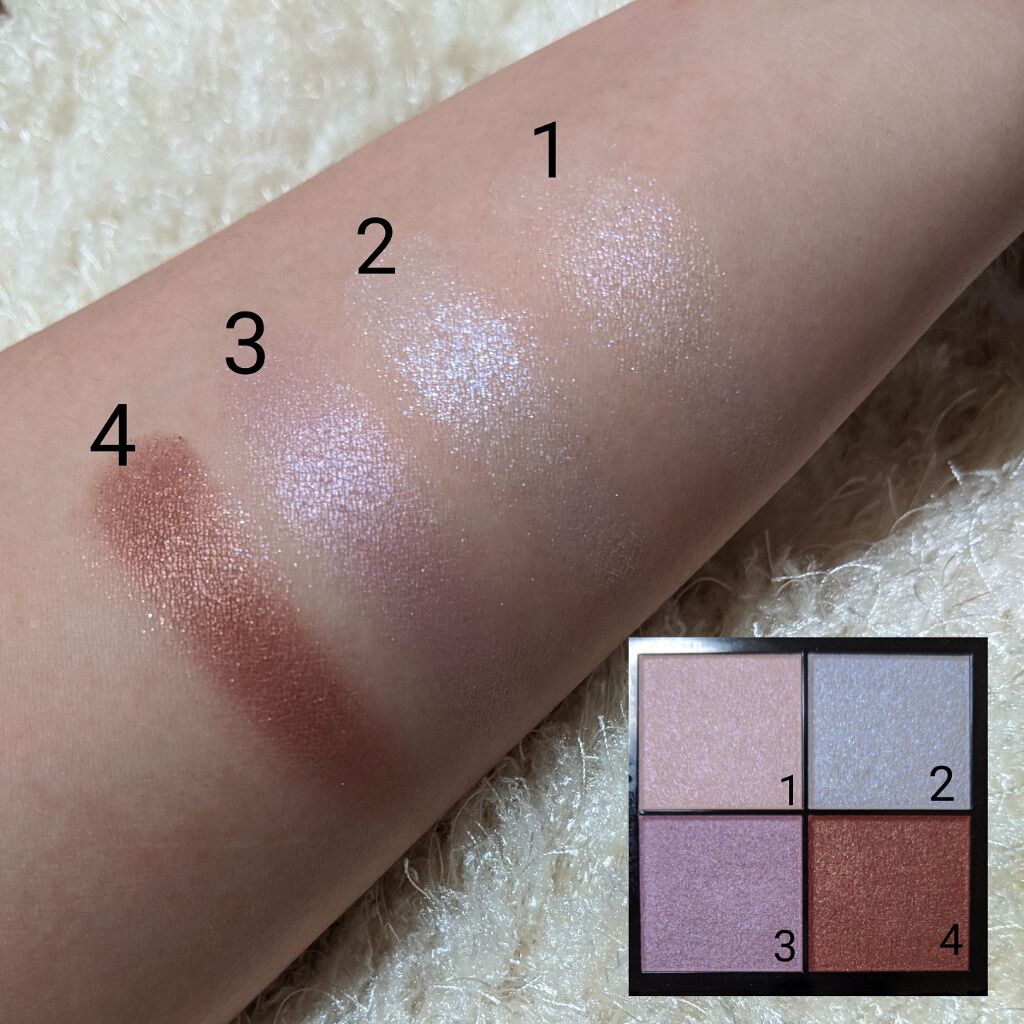 リアルクローズシャドウ/excel/アイシャドウパレットを使ったクチコミ(2枚目)