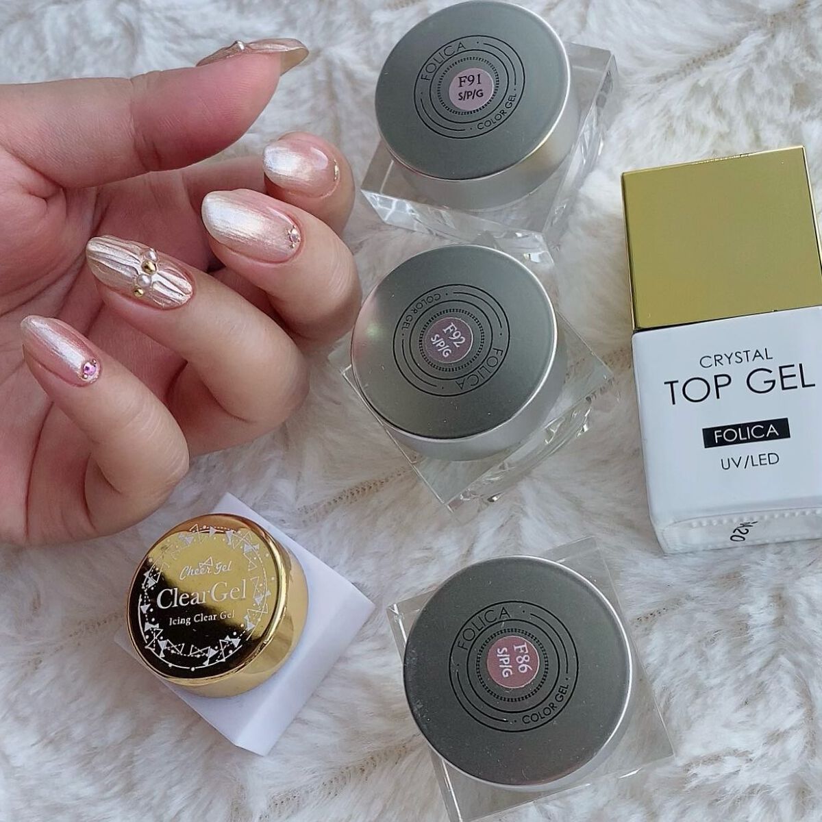 FOLICA COLOR GEL/Petit Price/ジェルネイルを使ったクチコミ(6枚目)