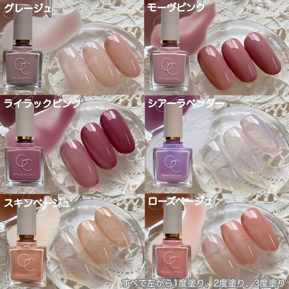 グロッシーコート/スキューズミー/オールインワンネイルを使ったクチコミ(8枚目)