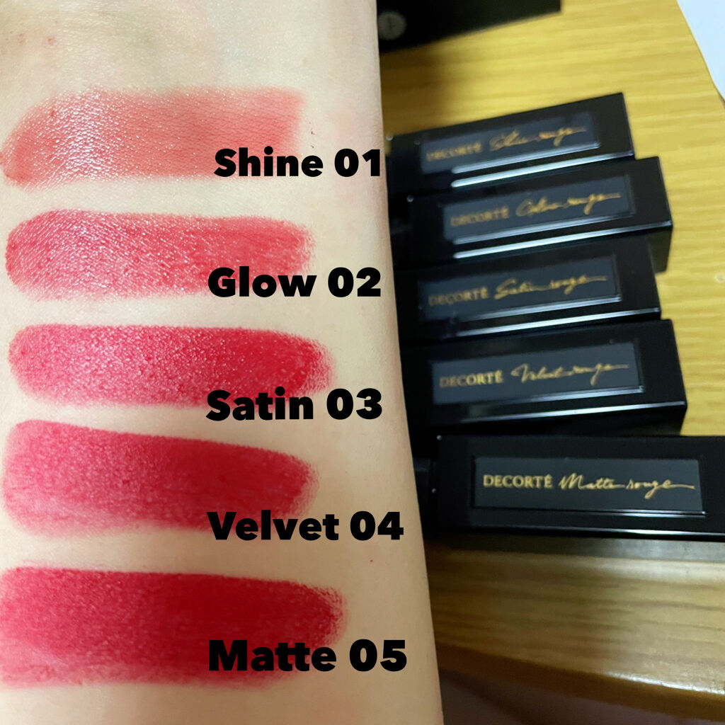 ルージュ デコルテ/DECORTÉ/口紅を使ったクチコミ（2枚目）