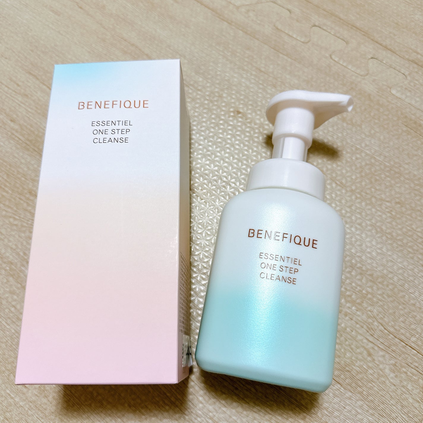 エッセンシャル ワンステップクレンズ/BENEFIQUE/泡洗顔を使ったクチコミ(2枚目)