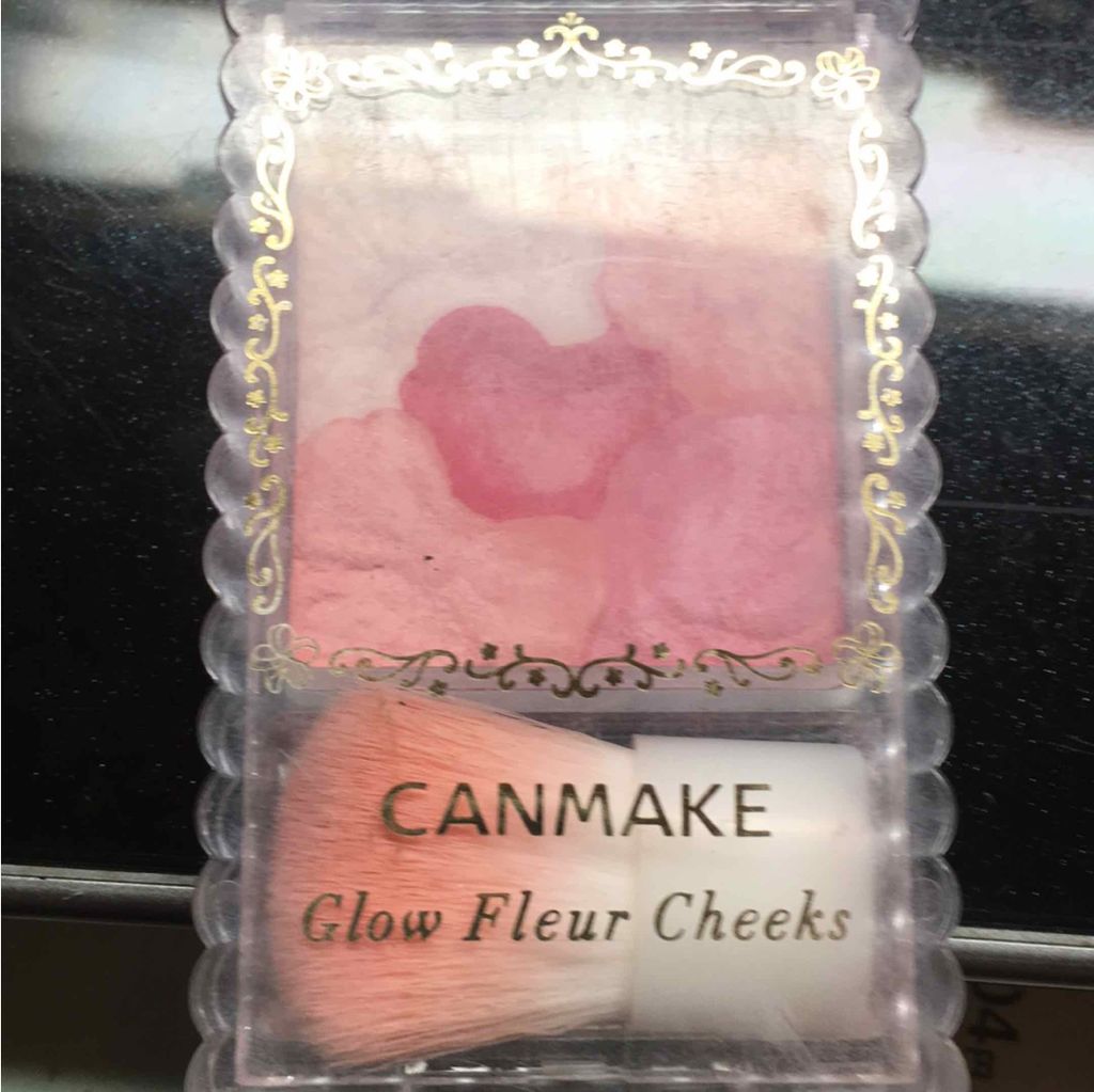 グロウフルールチークス/キャンメイク/パウダーチークを使ったクチコミ(1枚目)