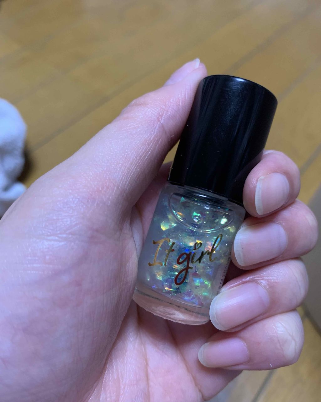 ITGグリッターネイル/DAISO/マニキュアを使ったクチコミ（1枚目）