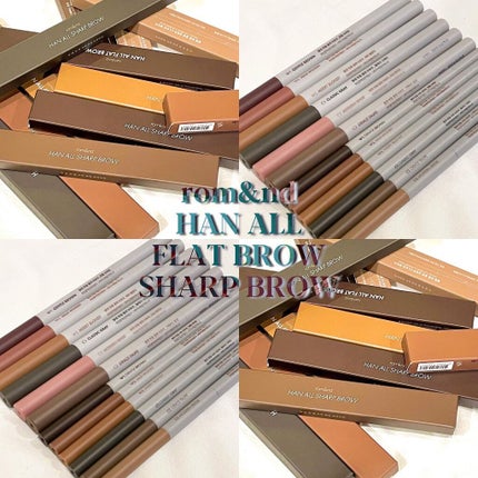 HAN ALL SHARP BROW/rom&nd/アイブロウペンシルを使ったクチコミ(2枚目)