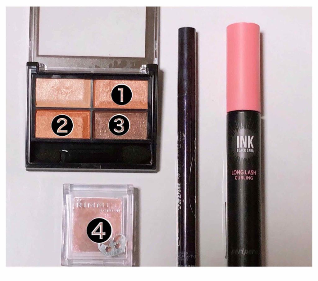 プリズム パウダーアイカラー/リンメル ロンドン/単色アイシャドウを使ったクチコミ（3枚目）