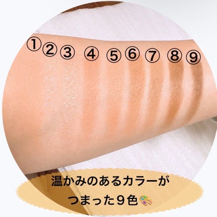 シャドウパレット 15 ベージュニット/dasique/アイシャドウパレットを使ったクチコミ(3枚目)