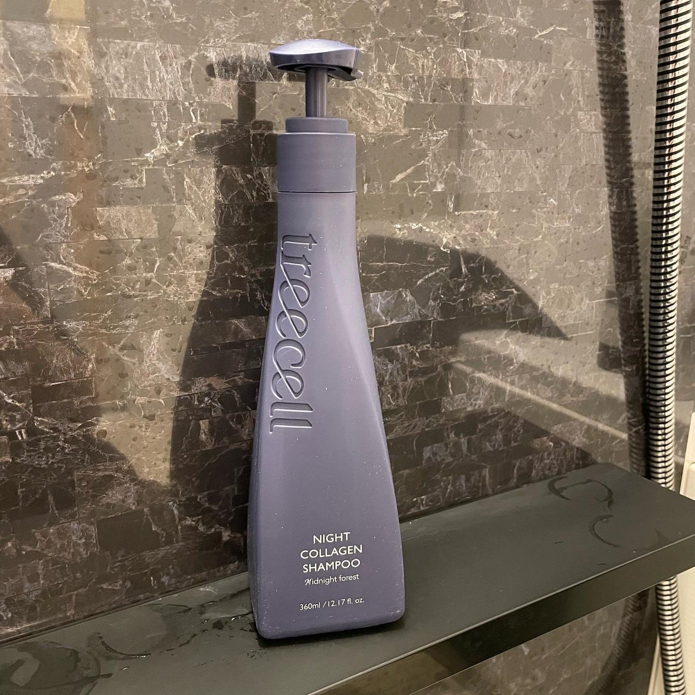 ナイトコラーゲンシャンプーミッドナイトフォレスト/treecell/市販シャンプーを使ったクチコミ(6枚目)