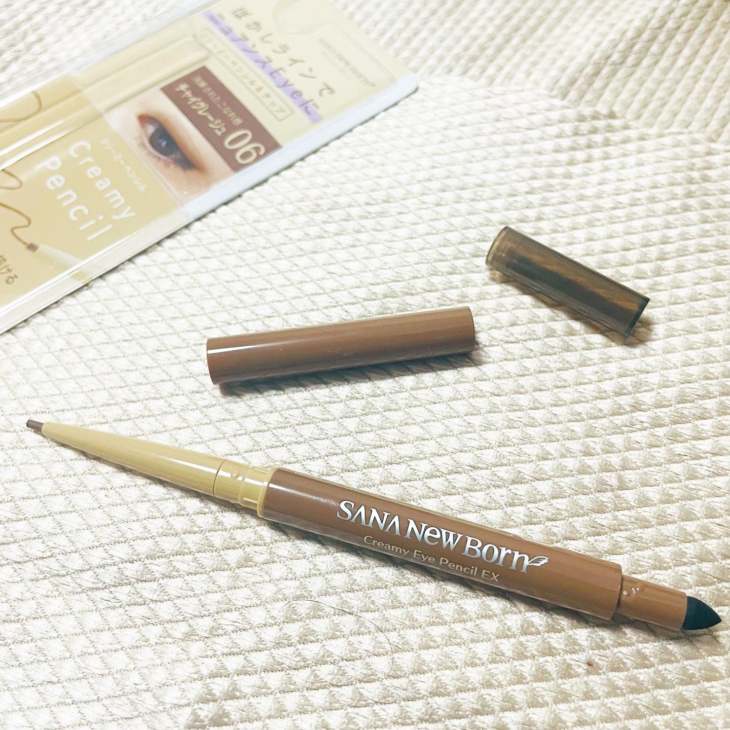  クリーミーアイペンシルEX/サナ ニューボーン/ペンシルアイライナーを使ったクチコミ（1枚目）