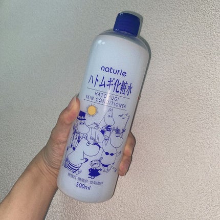 ハトムギ化粧水(ナチュリエ スキンコンディショナー R ) 限定ムーミンデザイン/ナチュリエ/化粧水を使ったクチコミ(1枚目)