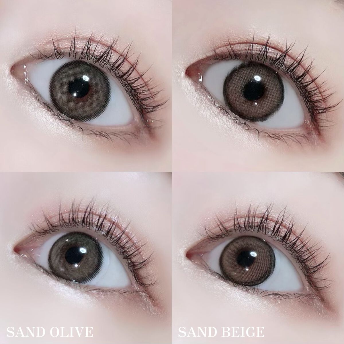 サンドシリーズ/LENSSIS/カラーコンタクトレンズを使ったクチコミ(1枚目)