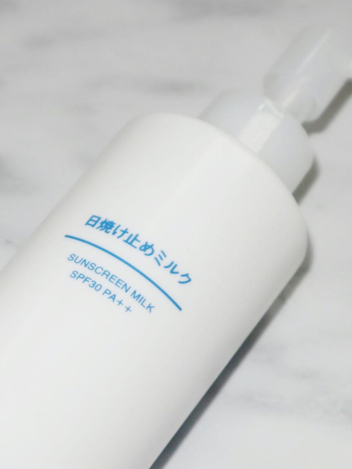 日焼け止めミルク SPF30/無印良品/日焼け止めミルクを使ったクチコミ（1枚目）