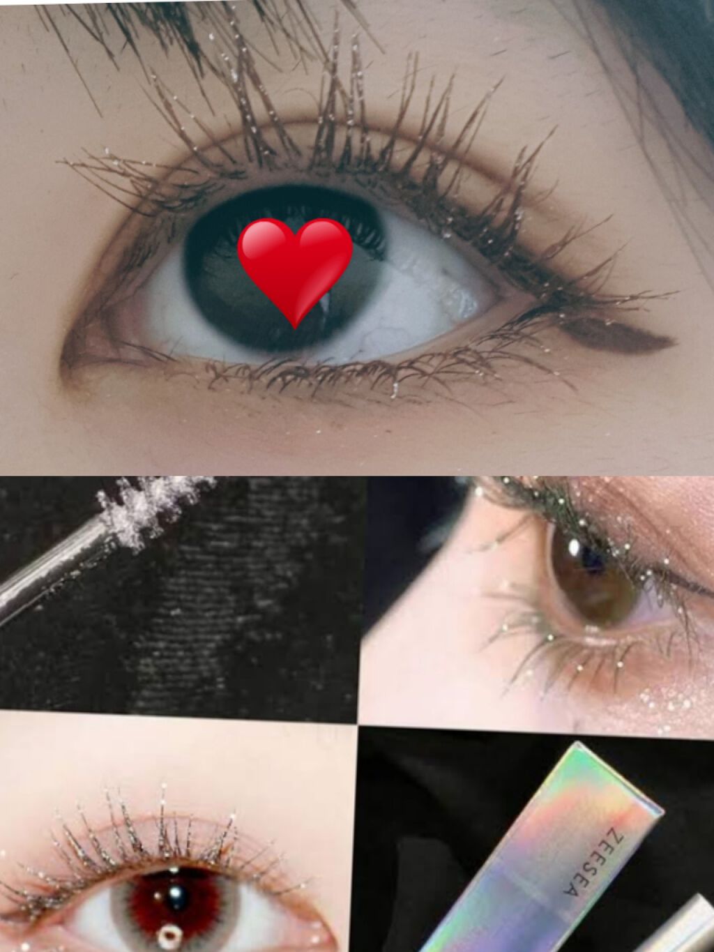 ダイヤモンドシリーズ カラーマスカラ ブラック/ZEESEA/マスカラを使ったクチコミ（1枚目）