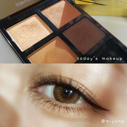 アイ カラー クォード/TOM FORD BEAUTY/アイシャドウパレットを使ったクチコミ(1枚目)