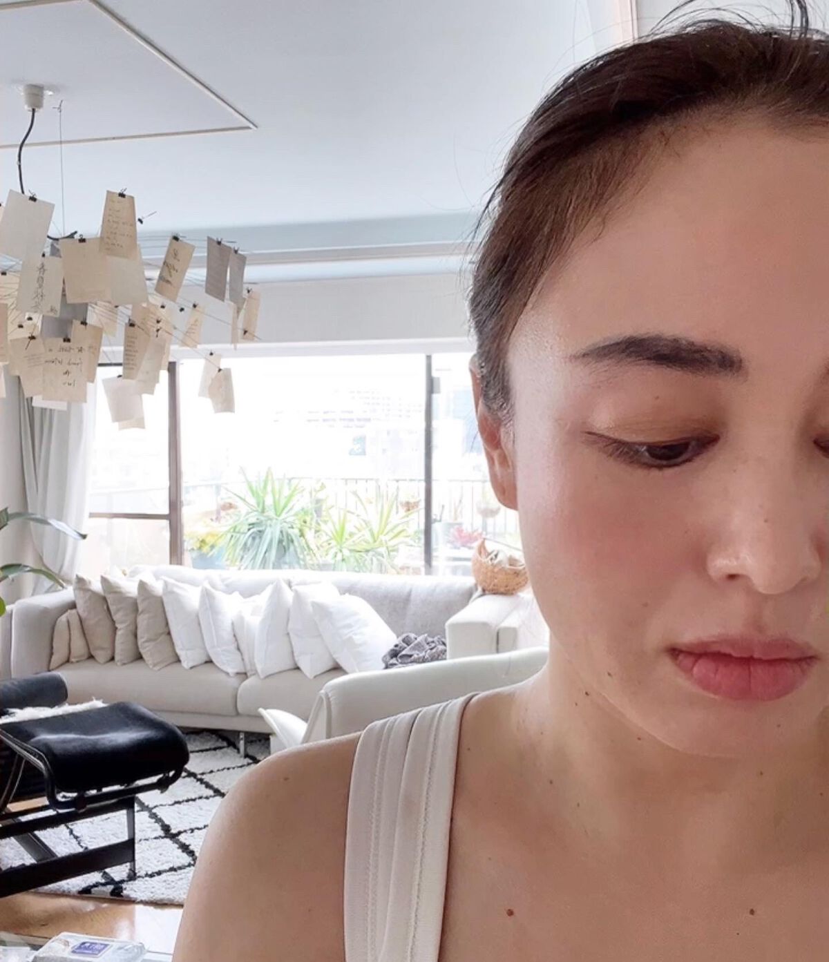 Miwa Kamise on LIPS 「めちゃくちゃお気に入りの///するするアイライナー♡///ふん..」(5枚目)