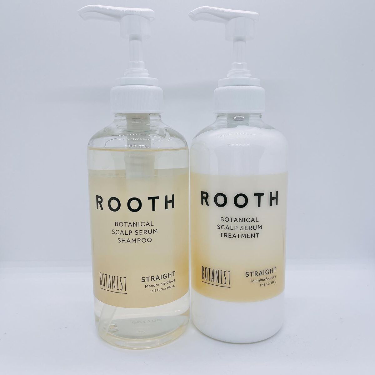 ルース ボタニカルスカルプセラム シャンプー・トリートメント（ストレート）/BOTANIST/市販シャンプーを使ったクチコミ（1枚目）