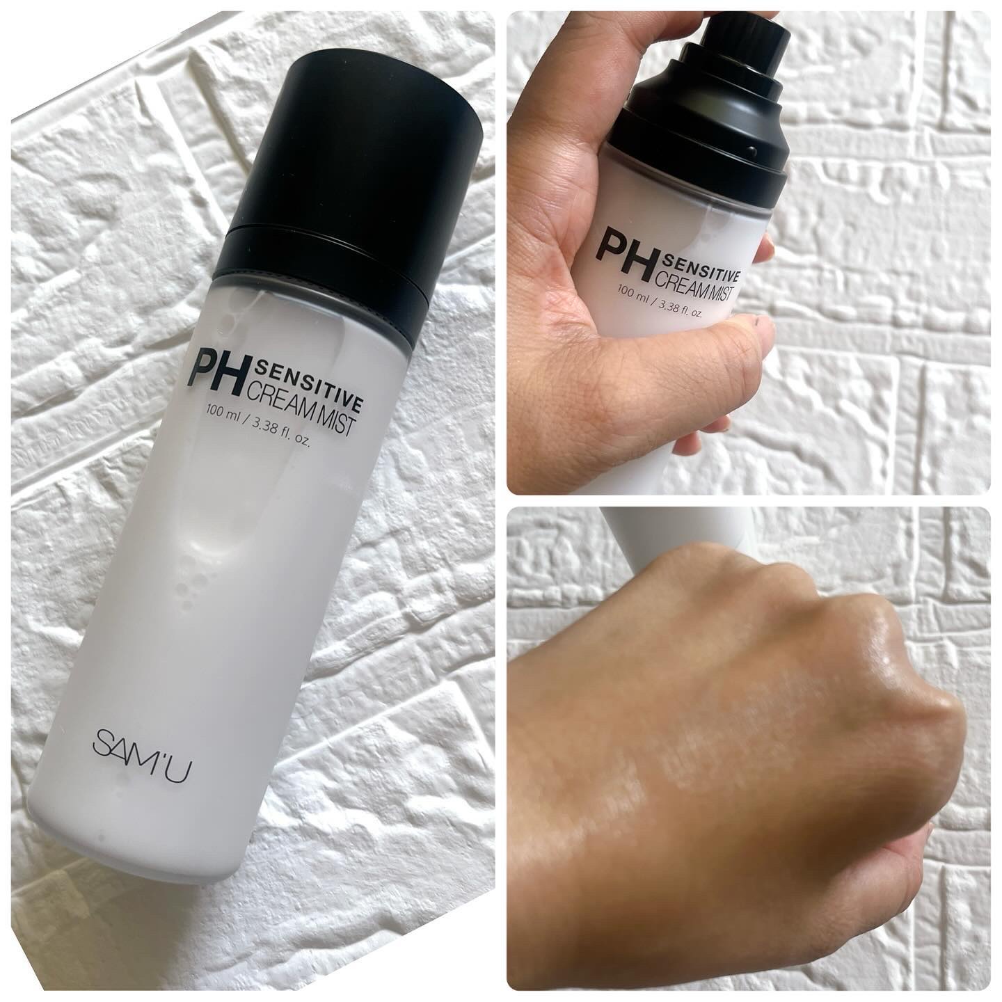 PHセンシティブクリームミスト/SAM'U/ミスト状化粧水を使ったクチコミ（3枚目）