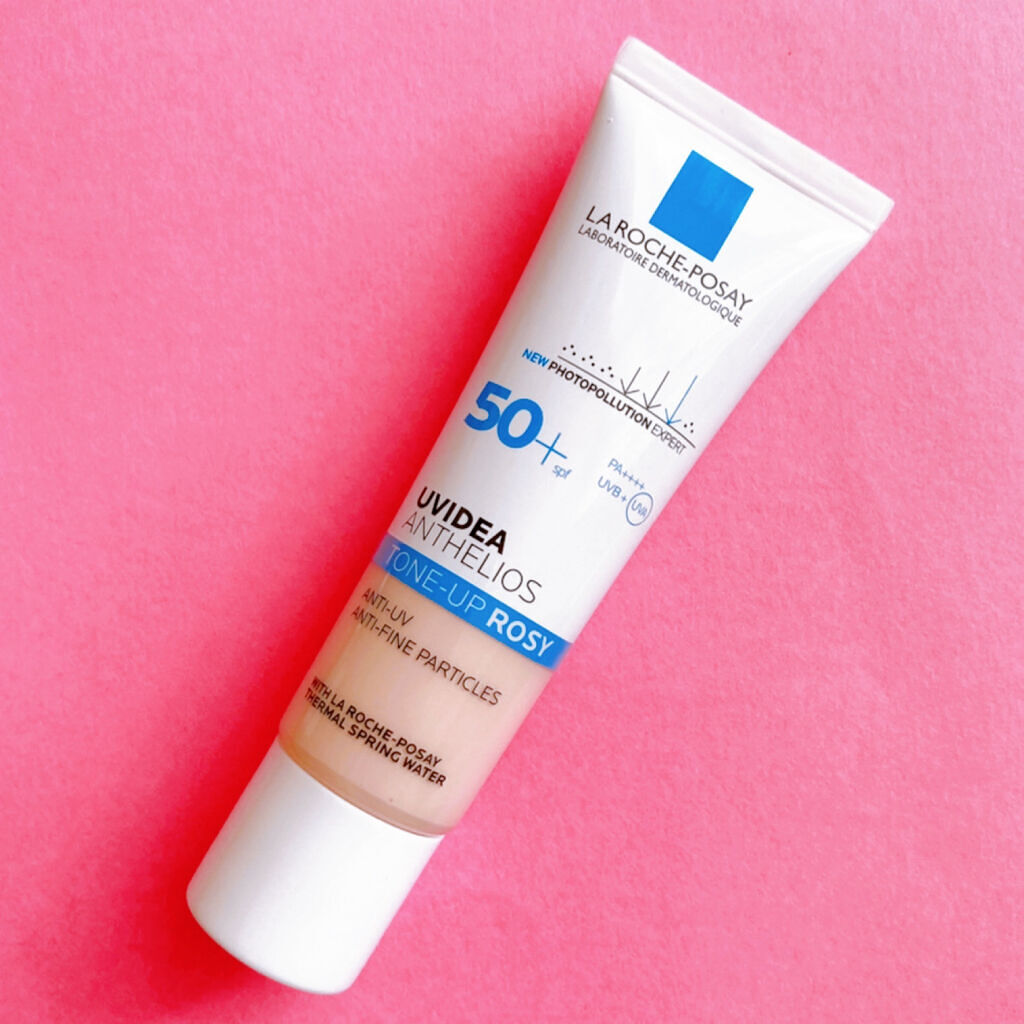 UVイデア XL プロテクショントーンアップ ローズ/ラ ロッシュ ポゼ/日焼け止めクリームを使ったクチコミ（3枚目）
