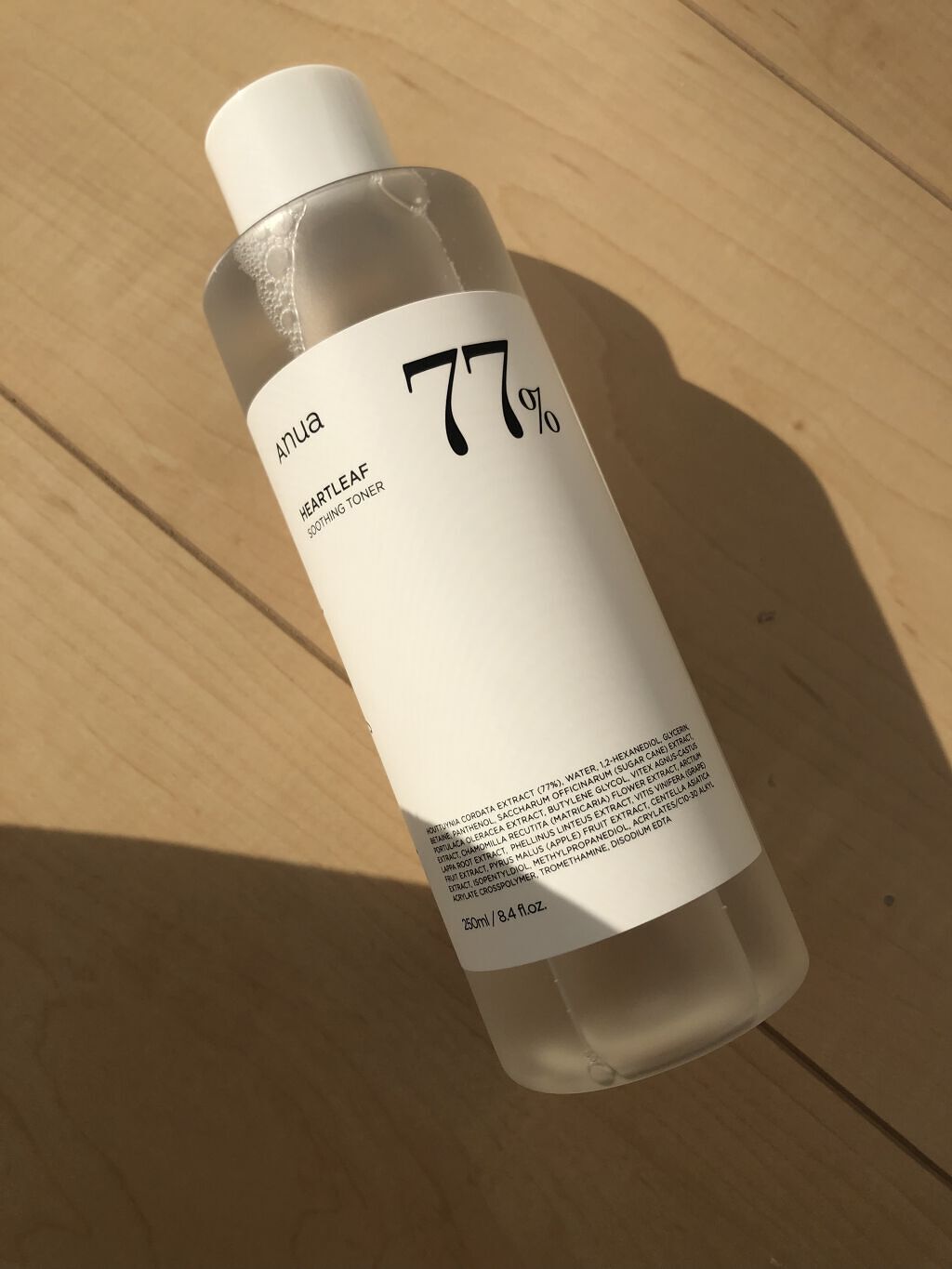 ドクダミ 77 スージングトナー/Anua/化粧水を使ったクチコミ（2枚目）
