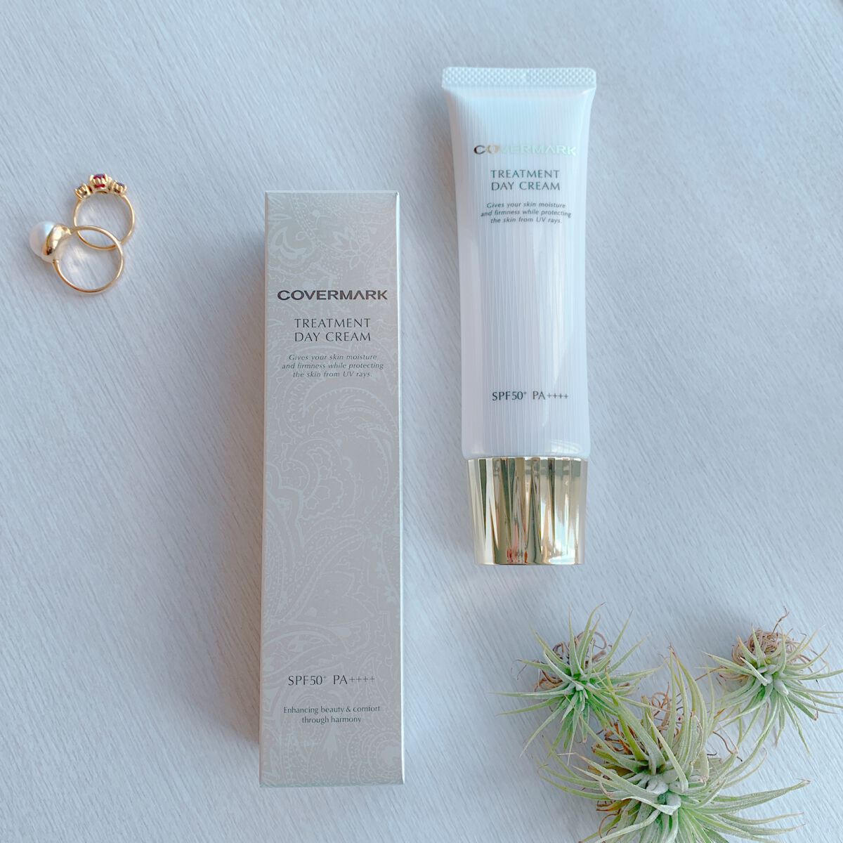 トリートメント デイ クリーム/COVERMARK/日焼け止めクリームを使ったクチコミ(1枚目)