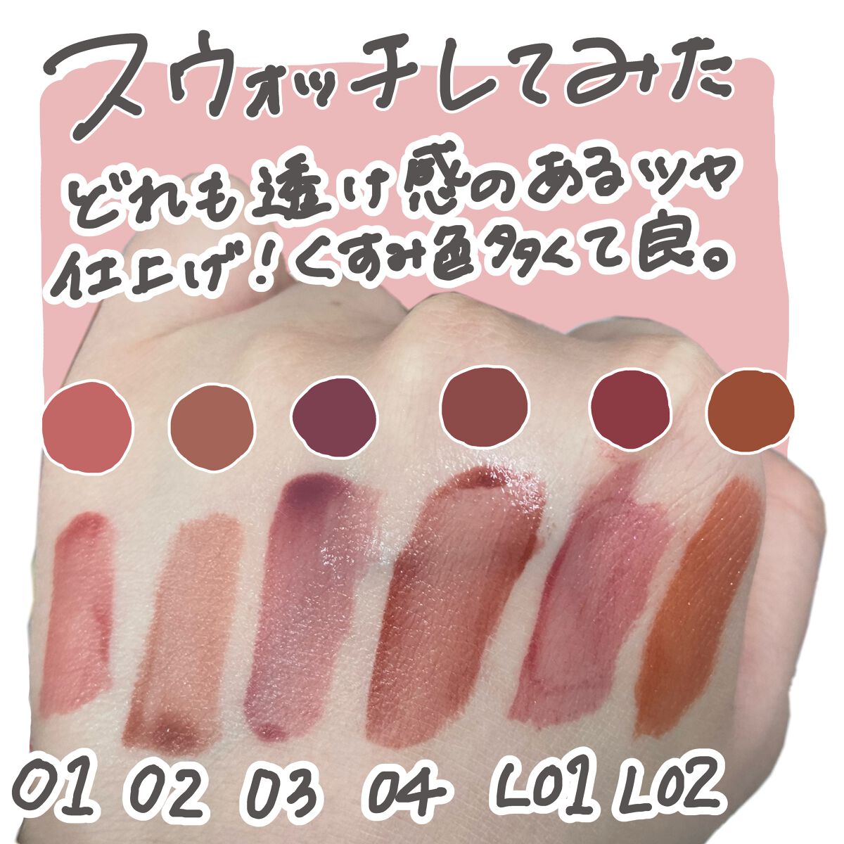 グロウラッピングティント/LIPGUARDIAN/リップティントを使ったクチコミ（3枚目）