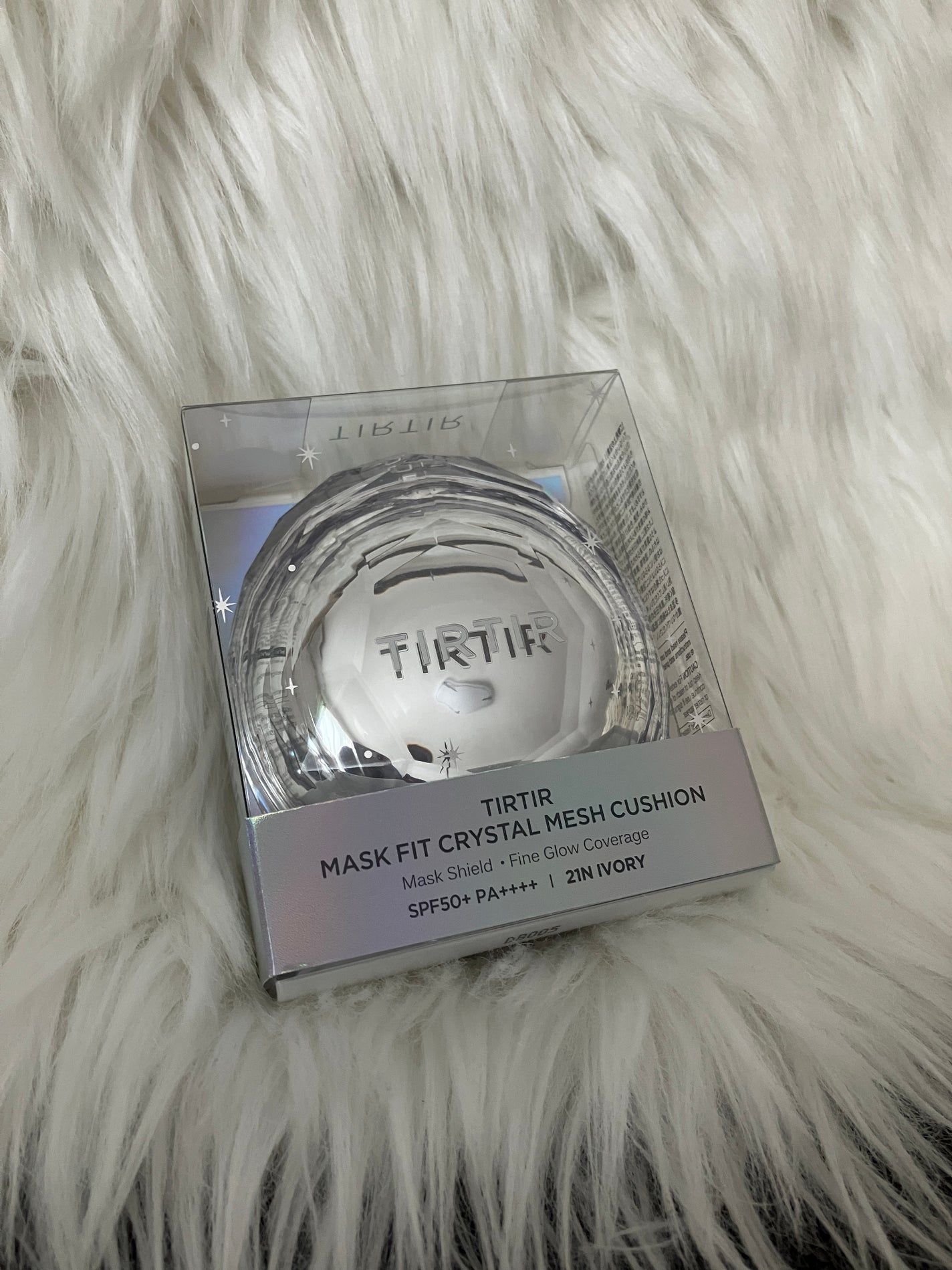 マスクフィット クリスタルメッシュクッション/TIRTIR(ティルティル)/クッションファンデーションを使ったクチコミ(1枚目)