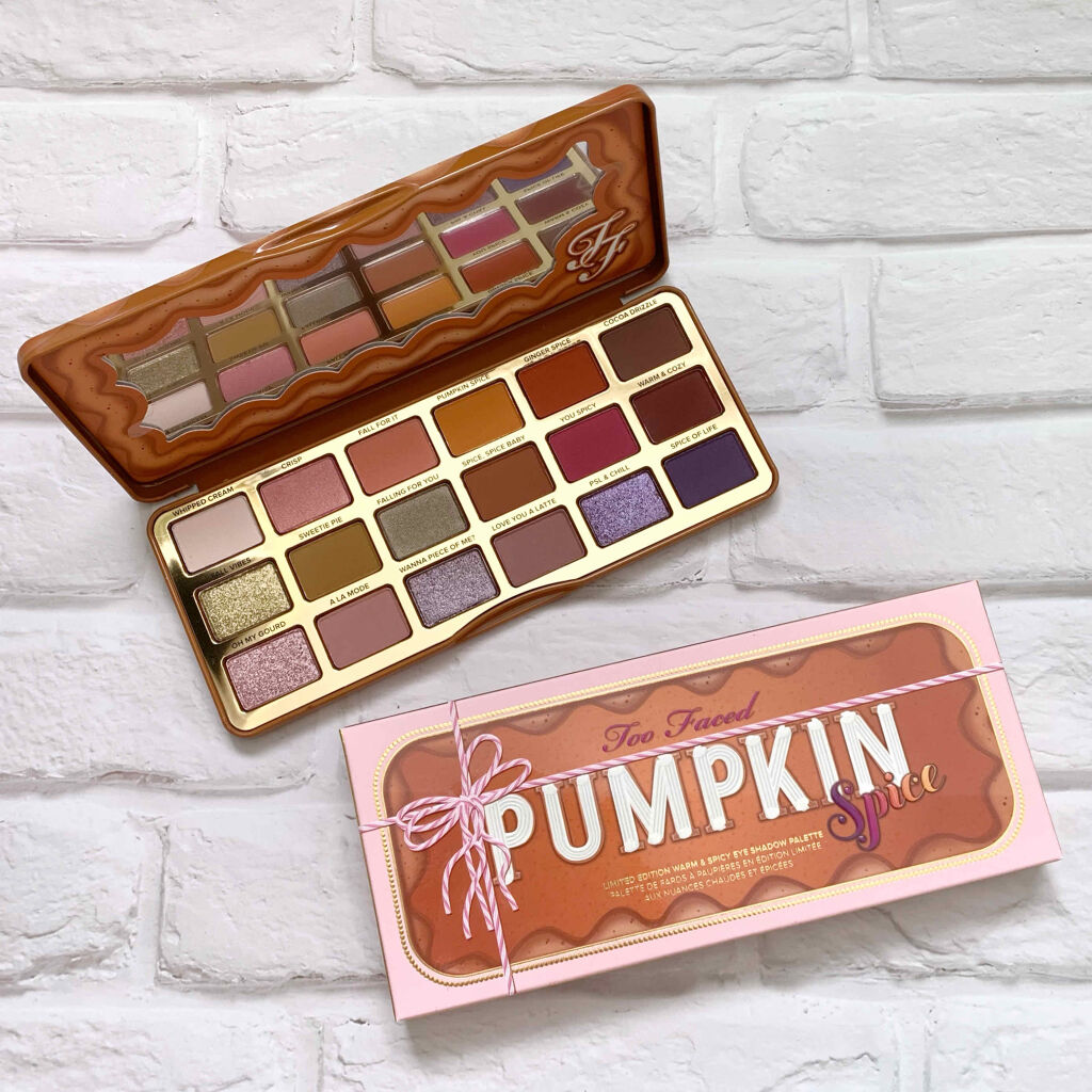 パンプキン スパイス アイシャドウ パレット(旧)/Too Faced/アイシャドウパレットを使ったクチコミ（1枚目）