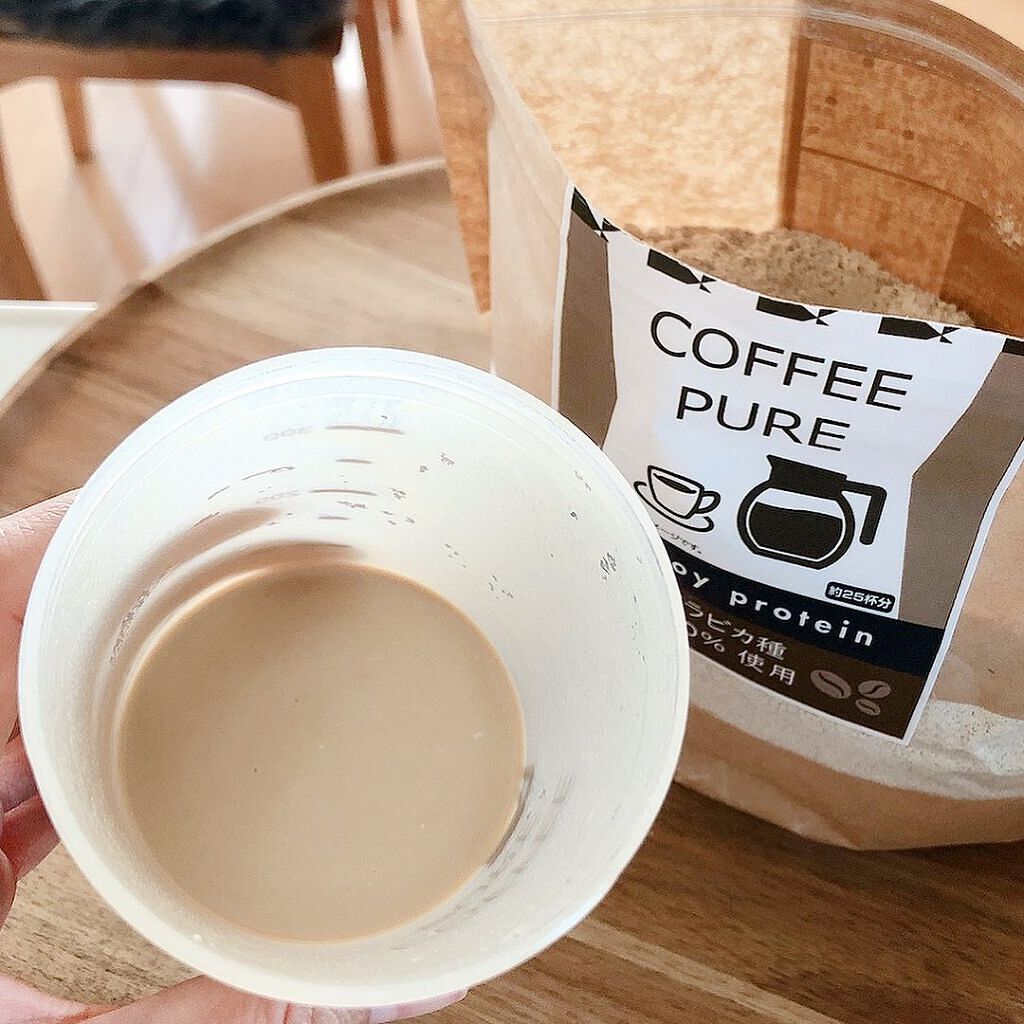 COFFEE PURE（ソイプロテイン）/ピュアパートナー/ソイプロテインを使ったクチコミ（3枚目）