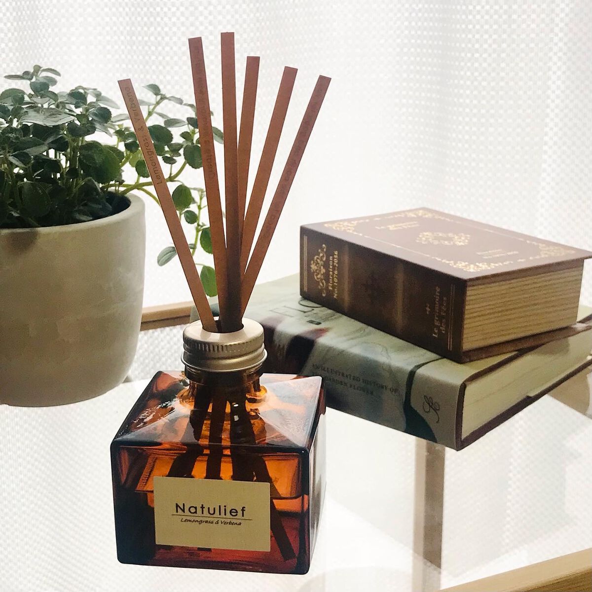 消臭力 Natulief 玄関・リビング用 リードディフューザー/消臭力/ルームフレグランスを使ったクチコミ（1枚目）