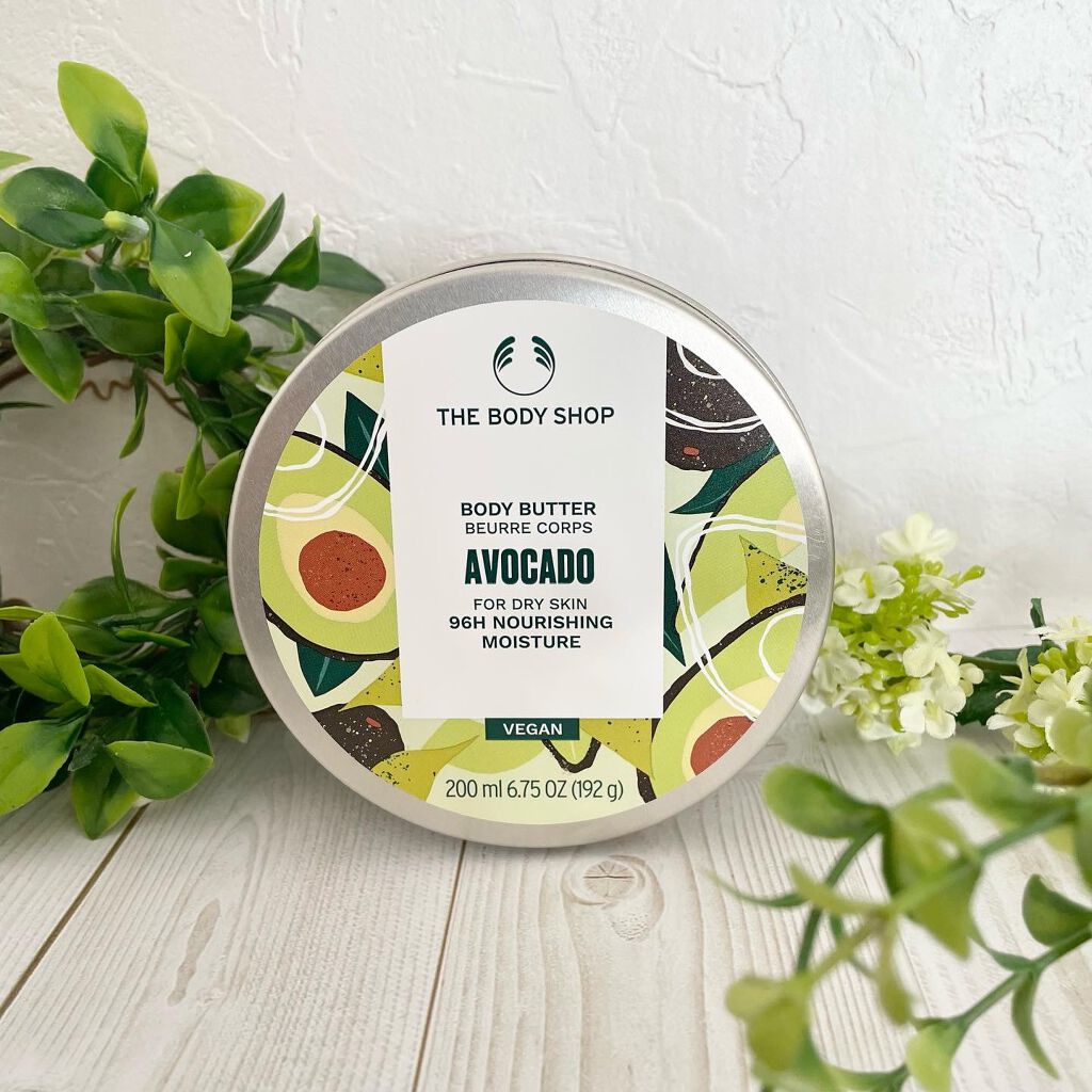ボディバター アボカド/THE BODY SHOP/ボディクリームを使ったクチコミ（1枚目）