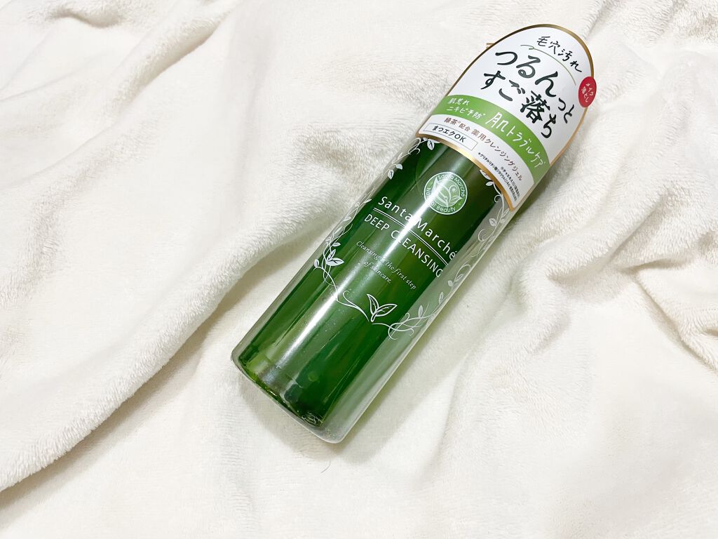 薬用ディープクレンジング/サンタマルシェ/クレンジングジェルを使ったクチコミ（1枚目）